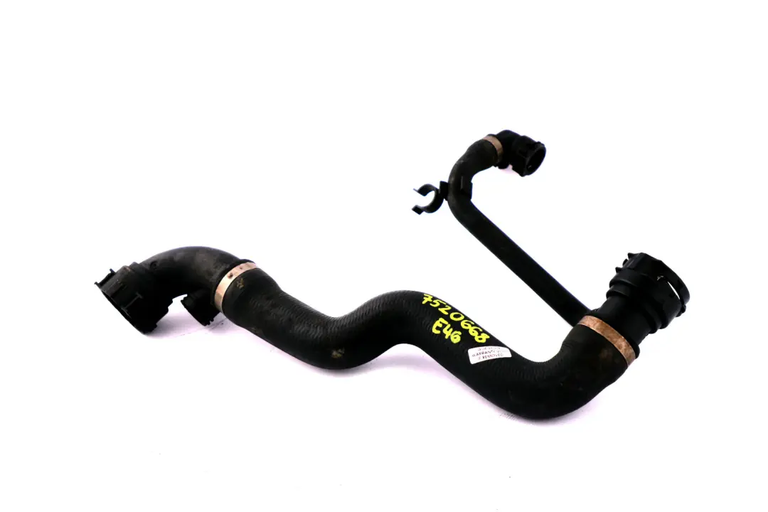 manguera De agua tubo De entrada termostato radiador 7520670 para BMW E46 con número de pieza 7520668 BMW E46 manguera De agua tubo De entrada termostato radiador 7520670 - SKU 7520668 - Número de pieza 7520668