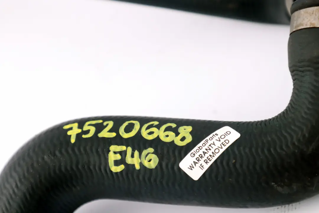 manguera De agua tubo De entrada termostato radiador 7520670 para BMW E46 con número de pieza 7520668 BMW E46 manguera De agua tubo De entrada termostato radiador 7520670 - SKU 7520668 - Número de pieza 7520668