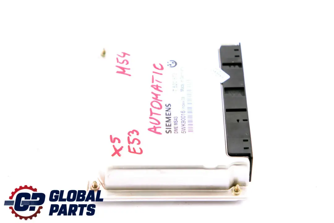 M54 Engine ECU Control Unit DME to BMW 3 5 X5 Series E39 E46 E53 Petrol with Part number 7520873 BMW 3 5 X5 Series E39 E46 E53 Petrol M54 Engine ECU Control Unit DME - SKU 7520873 - Part number 7520873