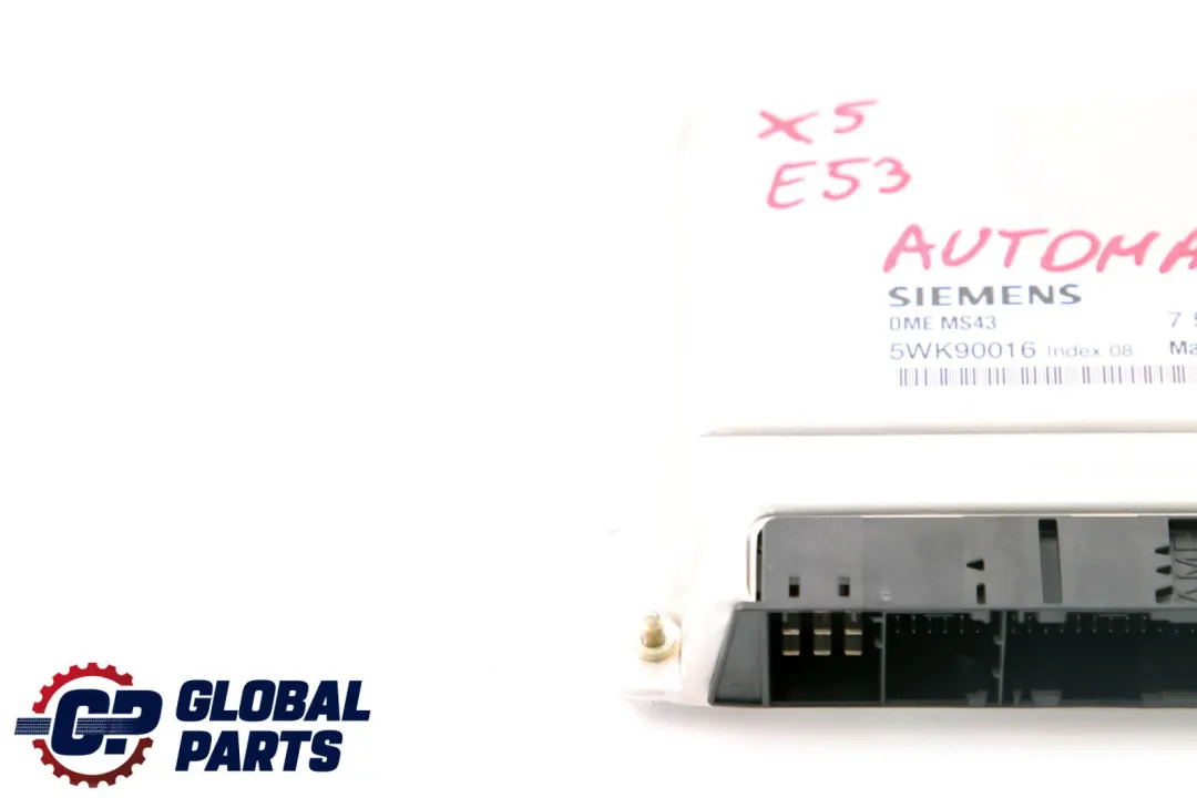 M54 Engine ECU Control Unit DME to BMW 3 5 X5 Series E39 E46 E53 Petrol with Part number 7520873 BMW 3 5 X5 Series E39 E46 E53 Petrol M54 Engine ECU Control Unit DME - SKU 7520873 - Part number 7520873