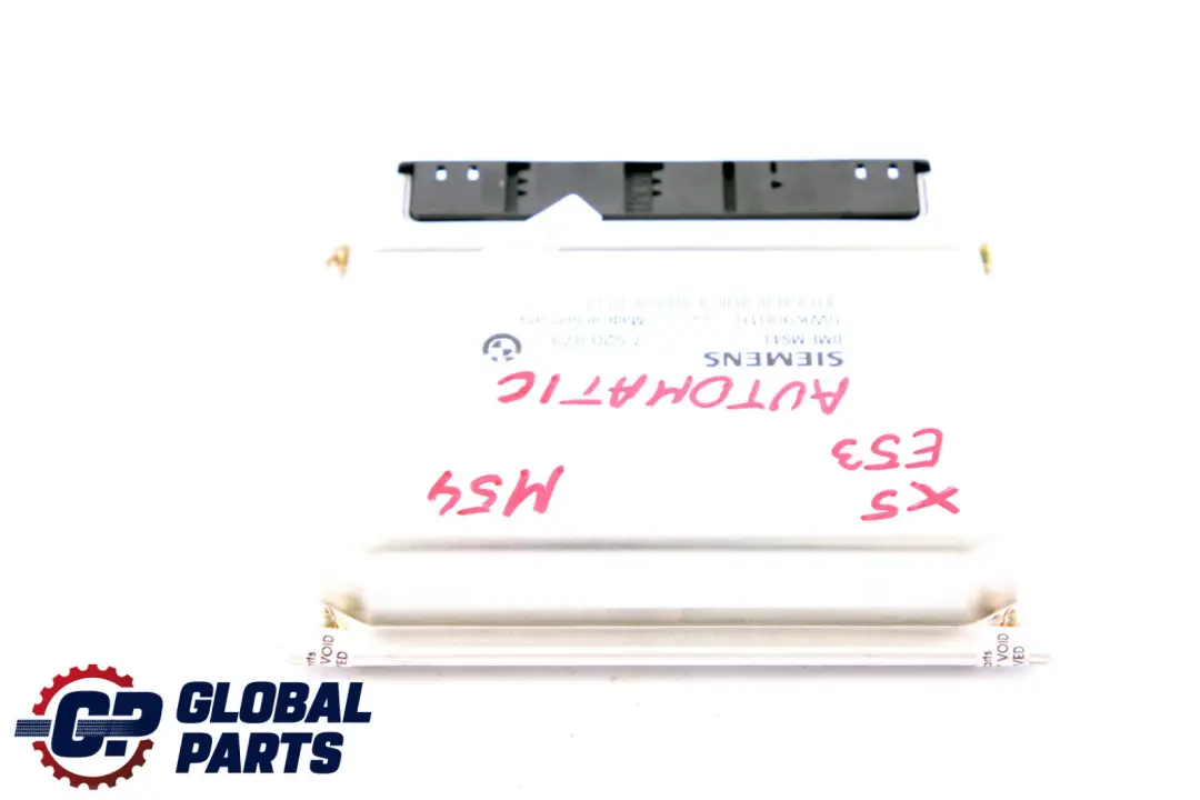 M54 Engine ECU Control Unit DME to BMW 3 5 X5 Series E39 E46 E53 Petrol with Part number 7520873 BMW 3 5 X5 Series E39 E46 E53 Petrol M54 Engine ECU Control Unit DME - SKU 7520873 - Part number 7520873