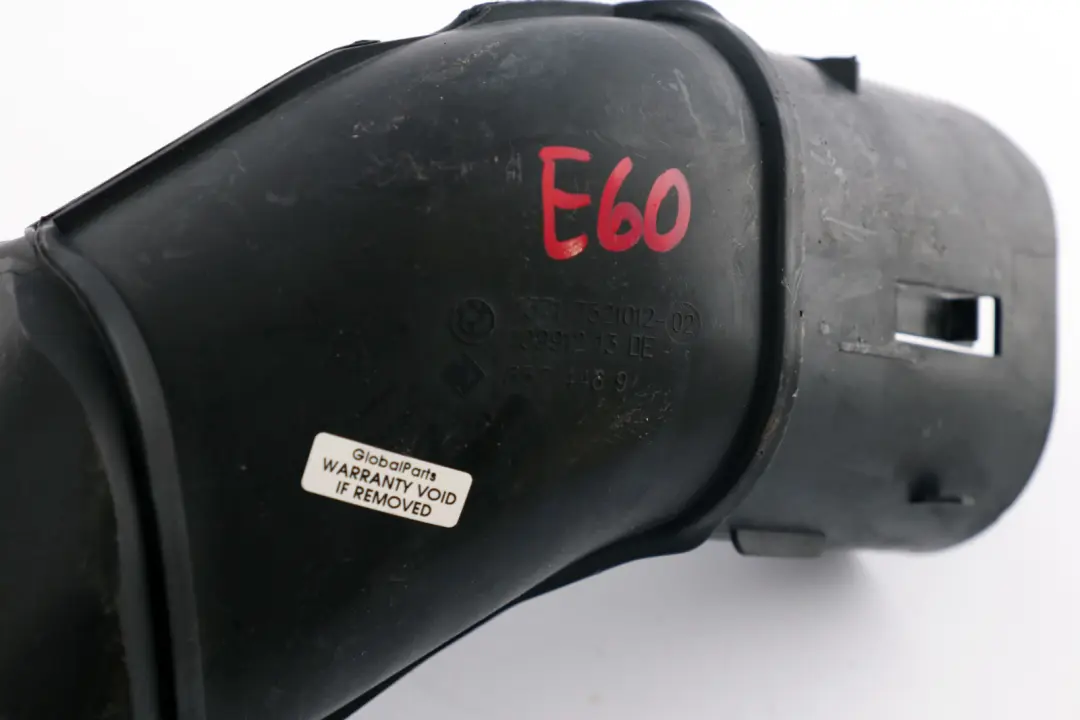 BMW E60 E60N E61 LCI Wlot Dolot Rura Przewód Powietrza - SKU 7521012 - Numer Części 7521012
