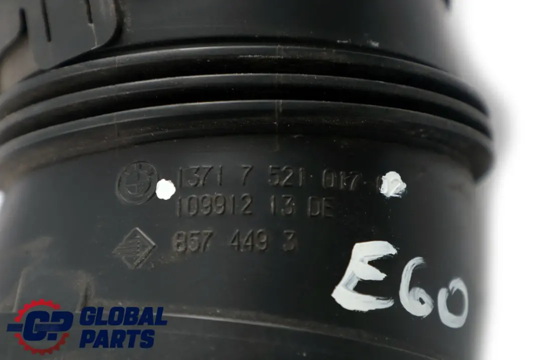 BMW E60 E61 E63 E64 Admision Conducto De Aire Tubo Manguera - SKU 7521017 - Número de pieza 7521017