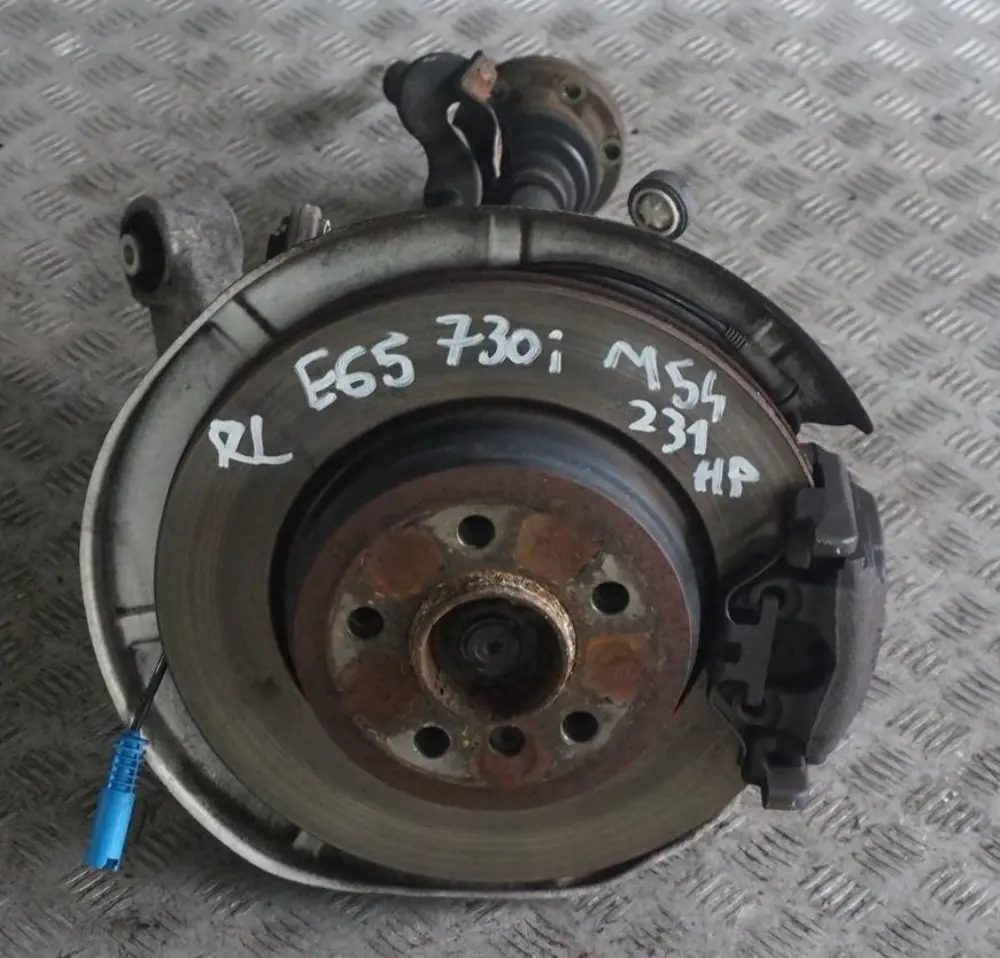 730i M54 Rear Left N/S Suspension Hub Leg Brake Caliper Disc to BMW 7 Series E65 with Part number 7521133 BMW 7 Series E65 730i M54 Rear Left N/S Suspension Hub Leg Brake Caliper Disc - SKU 7521133 - Part number 7521133