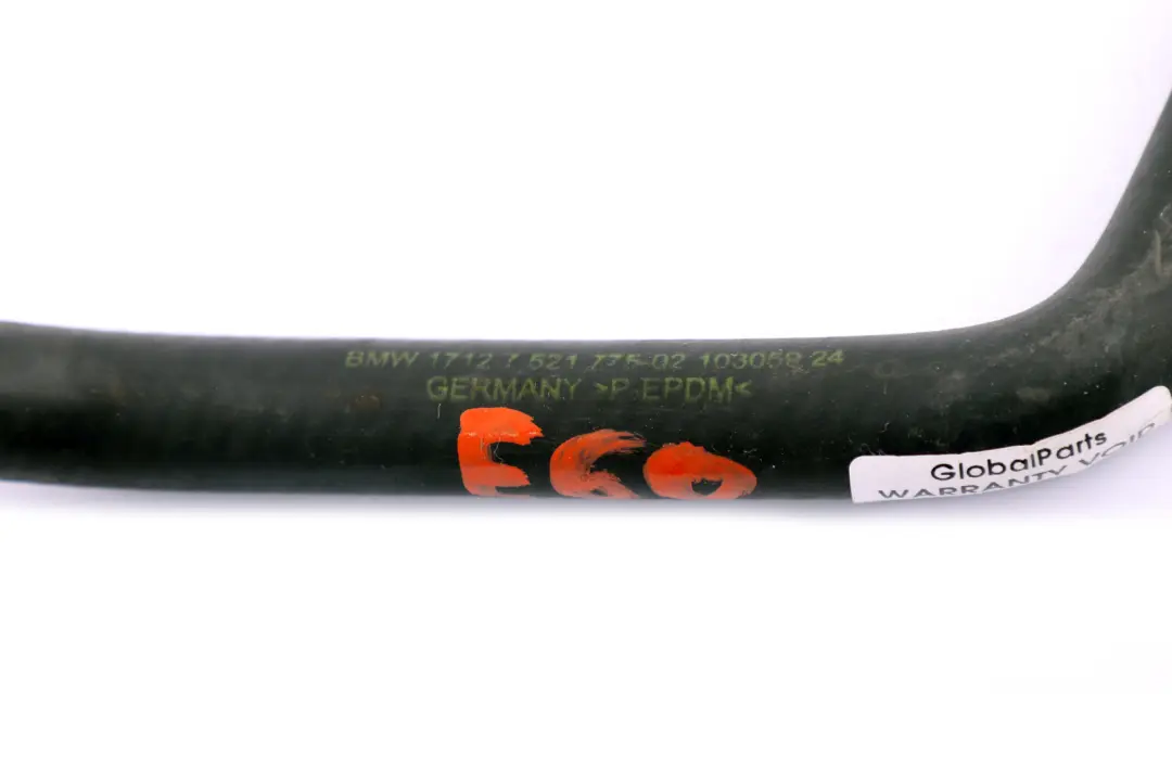 Cooling Radiator Vent Pipe to BMW 5 6 Series E60 E63 E64 LCI Petrol Engine with Part number 7565779 BMW 5 6 Series E60 E63 E64 LCI Petrol Engine Cooling Radiator Vent Pipe - SKU 7565779 - Part number 7565779