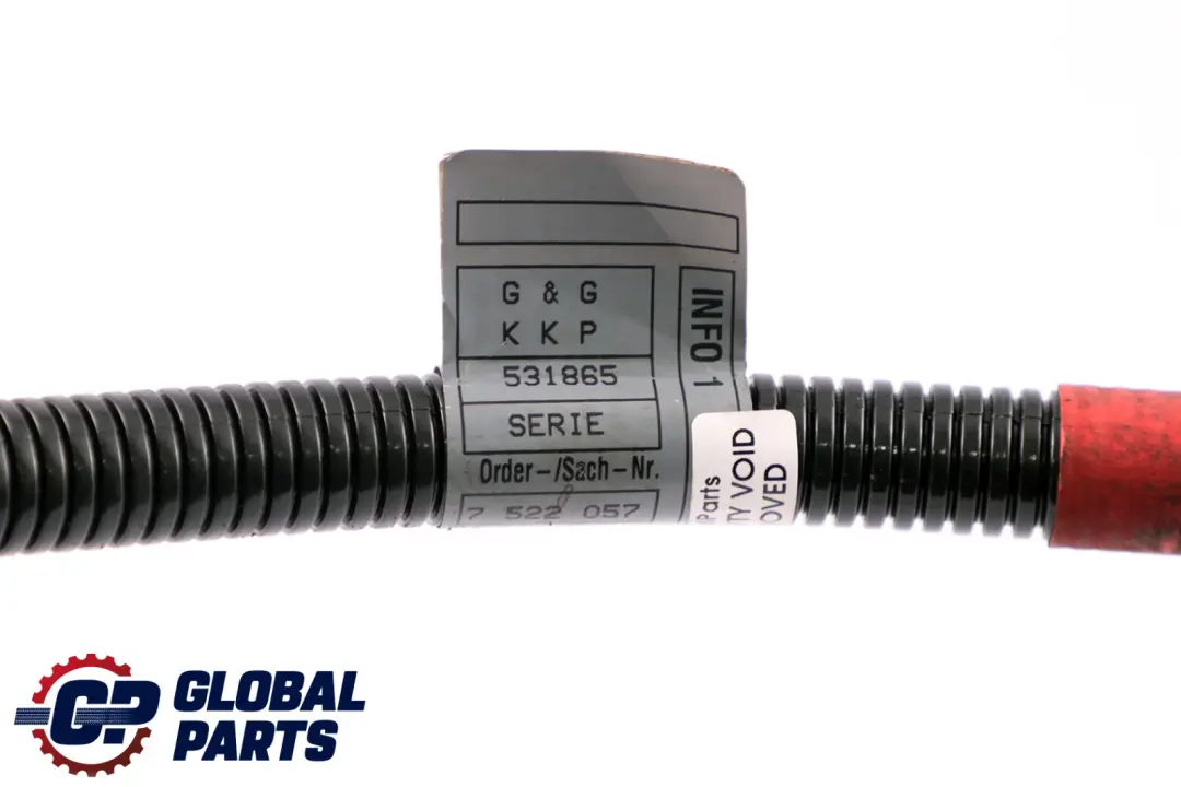 BMW E65 E66 730i M54 Diesel Kabel akumulatora Rozrusznik B - SKU 7522057 - Numer Części 7522057