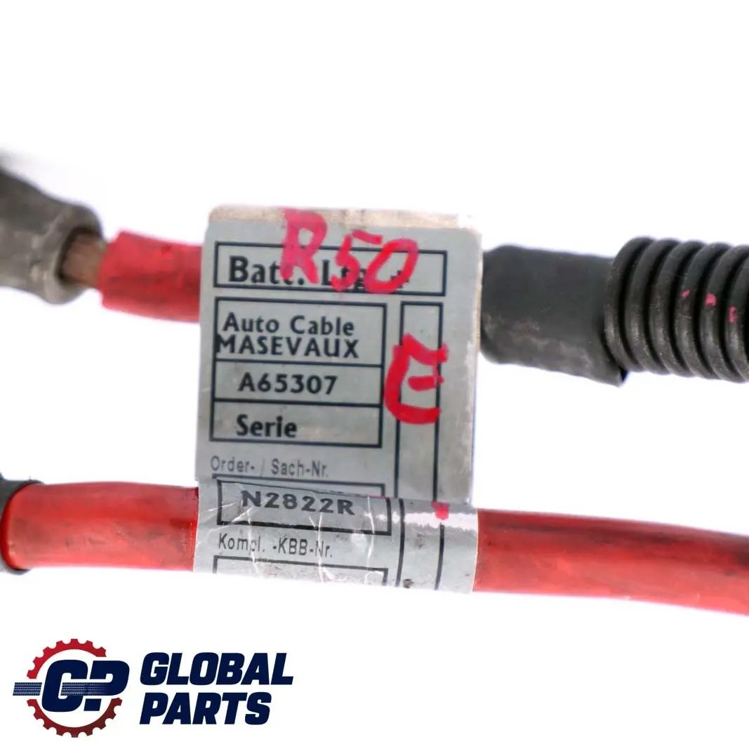 Mini Cooper One R50 R52 W10 1 Battery Cable Plus Pole - SKU 7522284-1 - Part number 7522284