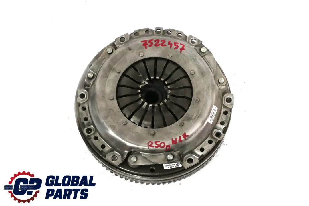 W17 Dual Twin Mass Flywheel Clutch Kit to BMW Mini R50 One D Diesel with Part number 7522457 BMW Mini R50 One D Diesel W17 Dual Twin Mass Flywheel Clutch Kit - SKU 7522457 - Part number 7522457