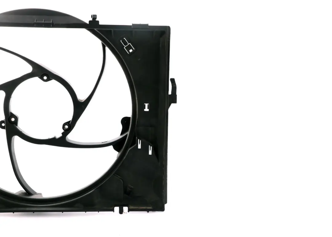 Alloggiamento Ventilatore Raffreddamento Motore per BMW E81 E87 E90 E91 con numero di parte 7523259 BMW E81 E87 E90 E91 Alloggiamento Ventilatore Raffreddamento Motore - SKU 7523259-2 - Numero di parte 7523259