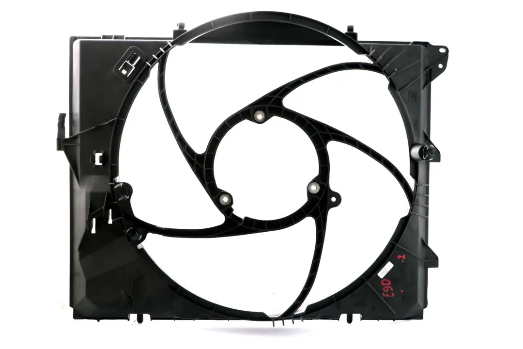 Fan Housing Engine Cooling Cover to BMW E81 E87 E90 E91 E92 E93 with Part number 7523259 BMW E81 E87 E90 E91 E92 E93 Fan Housing Engine Cooling Cover - SKU 7523259-2 - Part number 7523259
