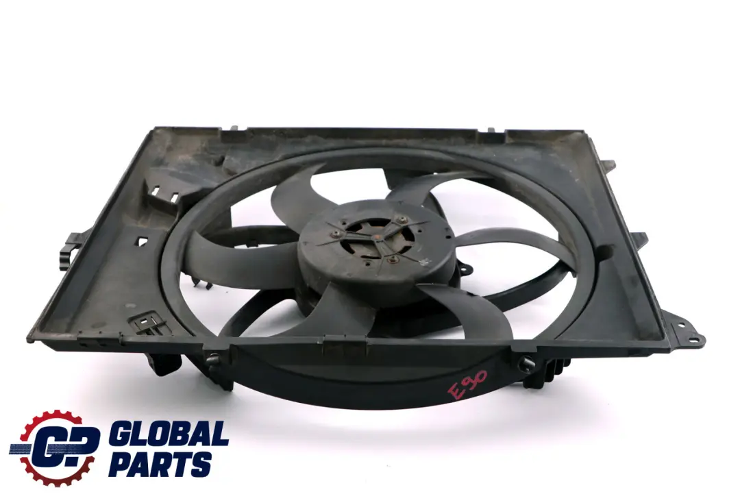 BMW E81 E87 E90 E91 Petrol Engine Cooling Fan Housing 400W - SKU 7523259 - Part number 7523259