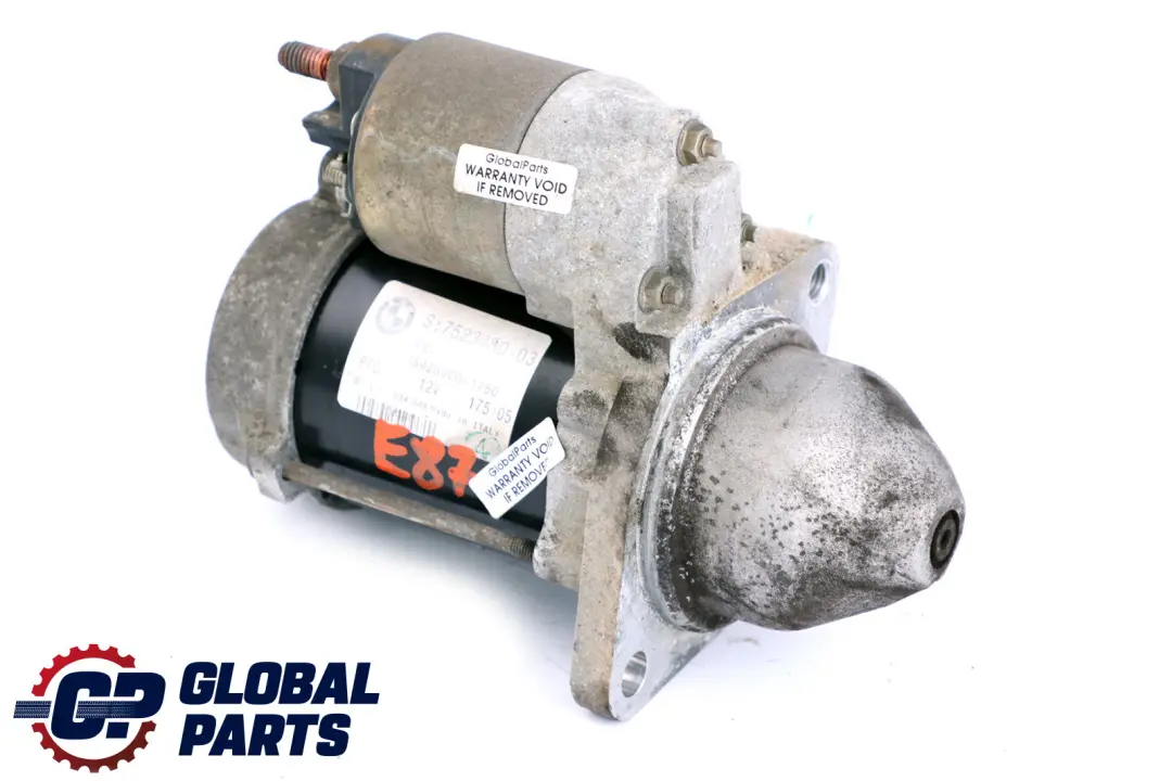 Starter Motor to BMW 1 5 X3 Z4 Series E81 E87 E88 E90 E91 E60 E83 LCI with Part number 7610341 BMW 1 5 X3 Z4 Series E81 E87 E88 E90 E91 E60 E83 LCI Starter Motor - SKU 7523450 - Part number 7610341