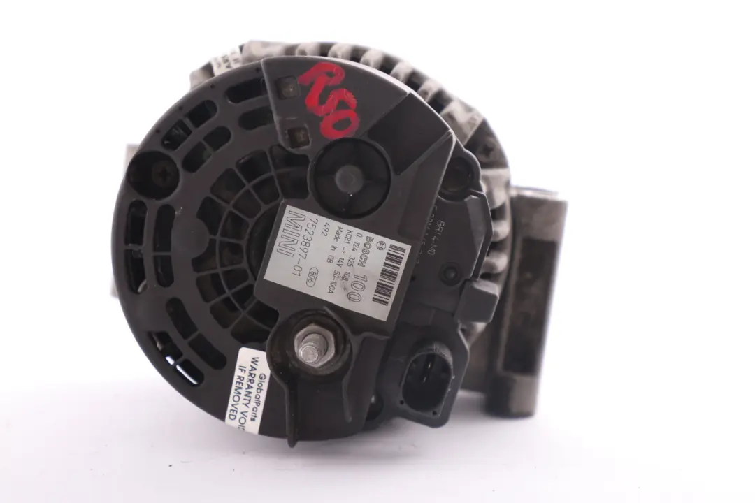 Mini Cooper One R50 R52 Alternatore Generatore 100A Benzina - SKU 7523897 - Numero di parte 7550997