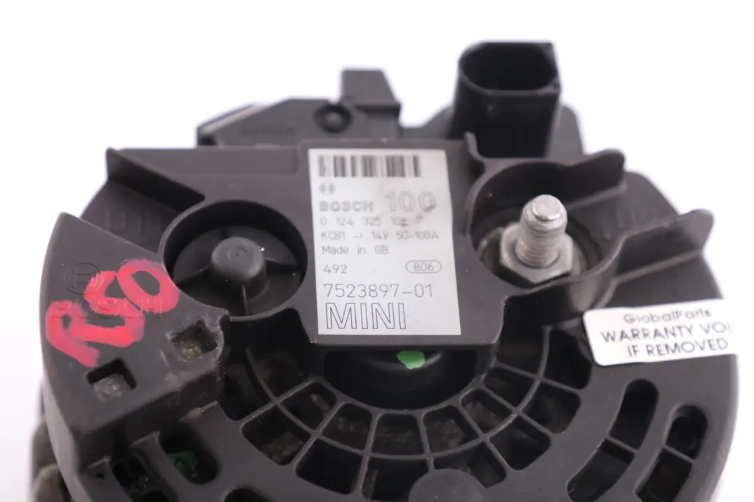 Lichtmaschine Generator 100A Benzin für BMW Mini Cooper One R50 R52 mit Teilenummer 7550997 BMW Mini Cooper One R50 R52 Lichtmaschine Generator 100A Benzin - SKU 7523897 - Teilenummer 7550997