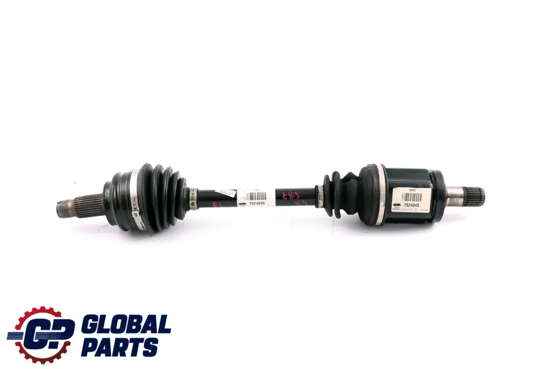 Front Axle Left N/S Output Drive Shaft Driveshaft BMW X3 Series E83 - SKU 7524045 - Part number 7524045