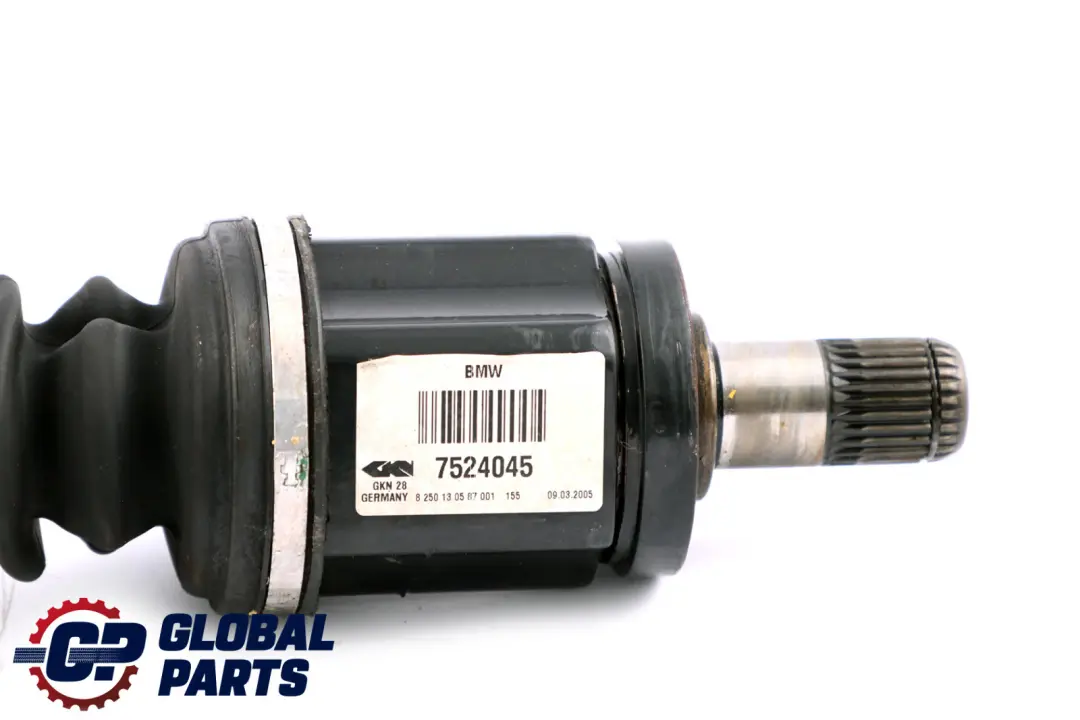 BMW X3 E83 Front Axle Left N/S Output Drive Shaft Driveshaft - SKU 7524045 - Part number 7524045