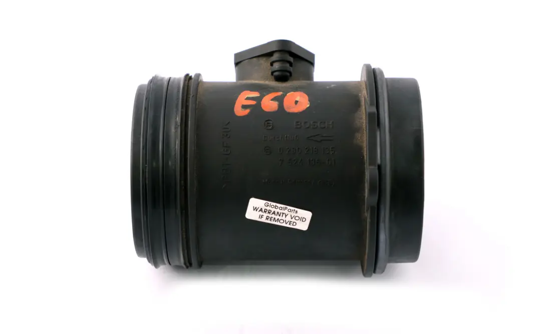  Medidor de masa de aire de película caliente BMW E53 E60 E61 E65 - SKU 7524136 - Número de pieza 7566988