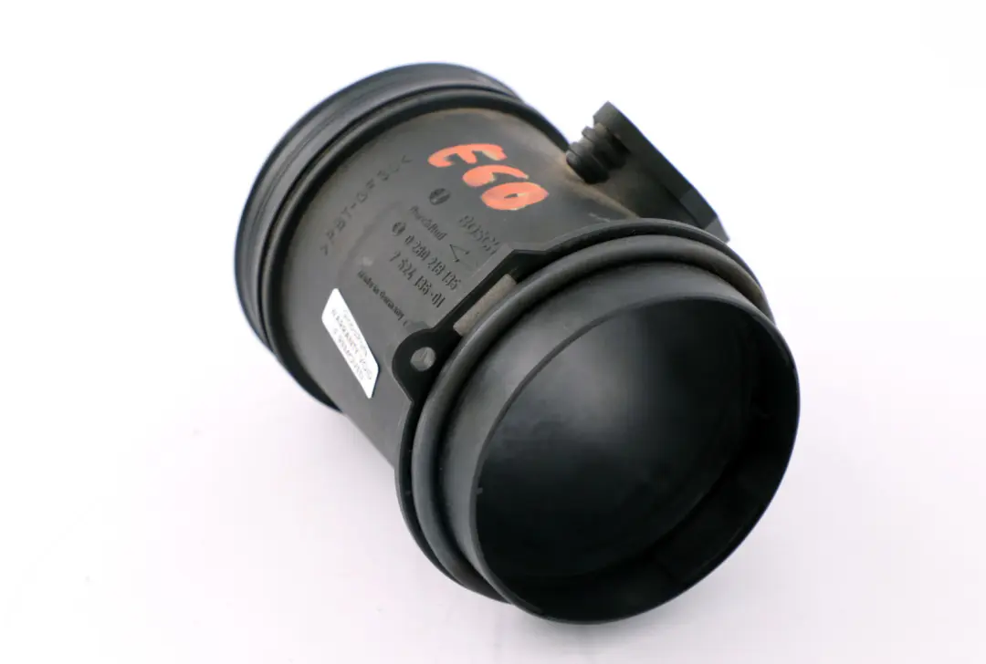 Hot-Film Air Mass Meter to BMW X5 5 7 Series E53 E60 E61 E65 with Part number 7566988 BMW X5 5 7 Series E53 E60 E61 E65 Hot-Film Air Mass Meter - SKU 7524136 - Part number 7566988