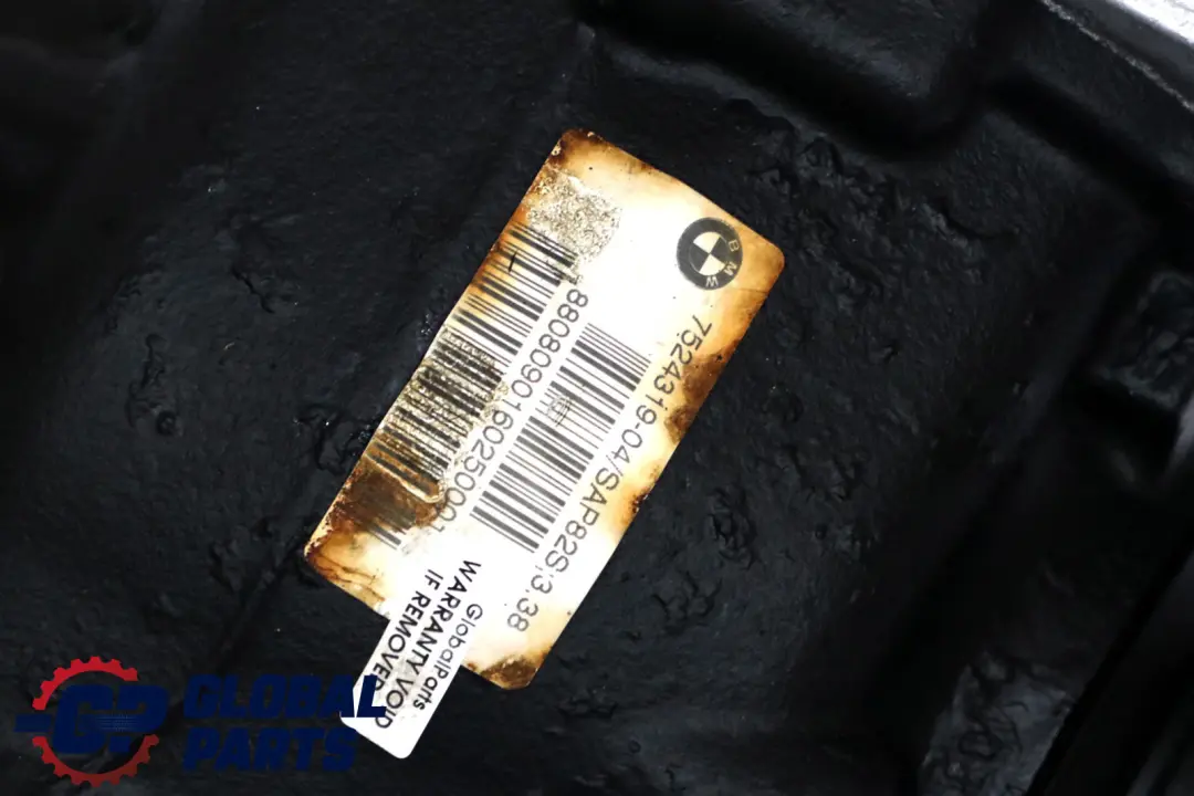 Diferencial Trasero 3,38 Ratio RECONDICIONADO para BMW E87 E90 con número de pieza 7524319 BMW E87 E90 Diferencial Trasero 3,38 Ratio RECONDICIONADO - SKU 7524319-1 - Número de pieza 7524319