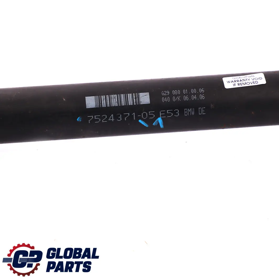 BMW X5 Series E53 Front Propshaft 657mm Propeller Shaft Drive Assy - SKU 7524371-1 - Part number 7524371