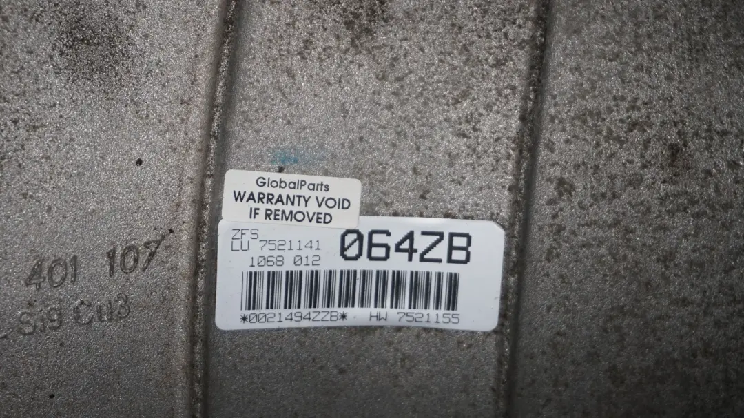 N62 Cambio Automatico GA6HP26Z Warranty per BMW 7 Serie E65 E66 735i con numero di parte 7524455 BMW 7 Serie E65 E66 735i N62 Cambio Automatico GA6HP26Z Warranty - SKU 7524455 - Numero di parte 7524455