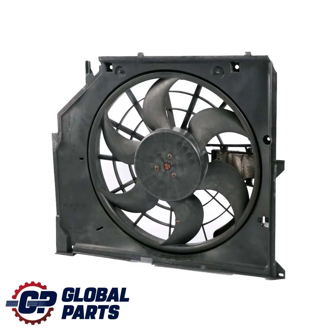 Radiator Fan Housing With Fan Petrol 390W to BMW 3 Series E46 with Part number 7525508 BMW 3 Series E46 Radiator Fan Housing With Fan Petrol 390W - SKU 7525508 - Part number 7525508