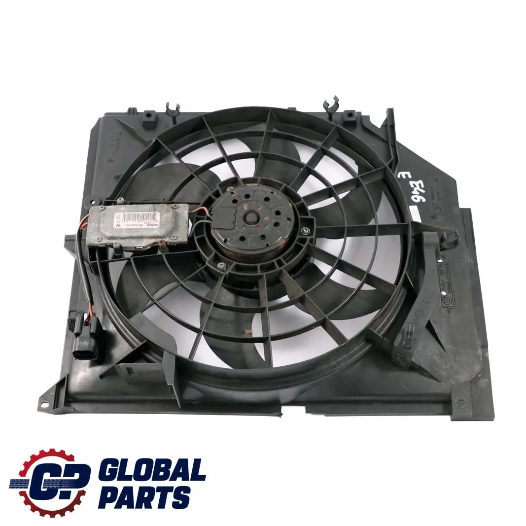 Lüfterzarge mit Lüfter Benzin 390W für BMW 3 er E46 mit Teilenummer 7525508 BMW 3 er E46 Lüfterzarge mit Lüfter Benzin 390W - SKU 7525508 - Teilenummer 7525508
