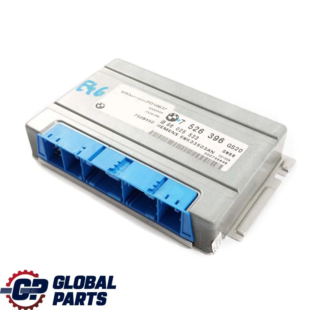 BMW 3 Series E46 Automatic Gearbox Basic Control Unit Module EGS - SKU 7526396 - Part number 7526396
