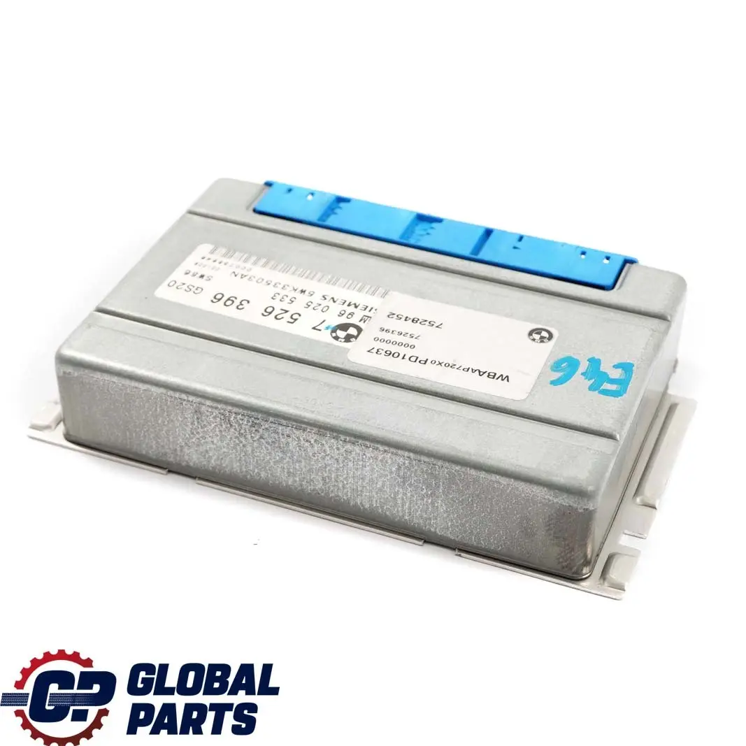 Gearbox Basic Control Unit Module EGS to BMW 3 Series E46 Automatic with Part number 7526396 BMW 3 Series E46 Automatic Gearbox Basic Control Unit Module EGS - SKU 7526396 - Part number 7526396