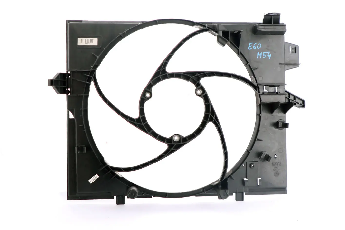 BMW 5 E60 E61 520i 525i 530i M54 Boîtier Ventilateur Radiateur 7526824