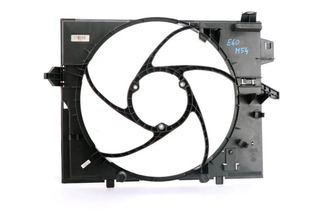 M54 Carcasa Ventilador Radiador para BMW E60 E61 520i 525i 530i con número de pieza 7526824 BMW E60 E61 520i 525i 530i M54 Carcasa Ventilador Radiador - SKU 7526824 - Número de pieza 7526824