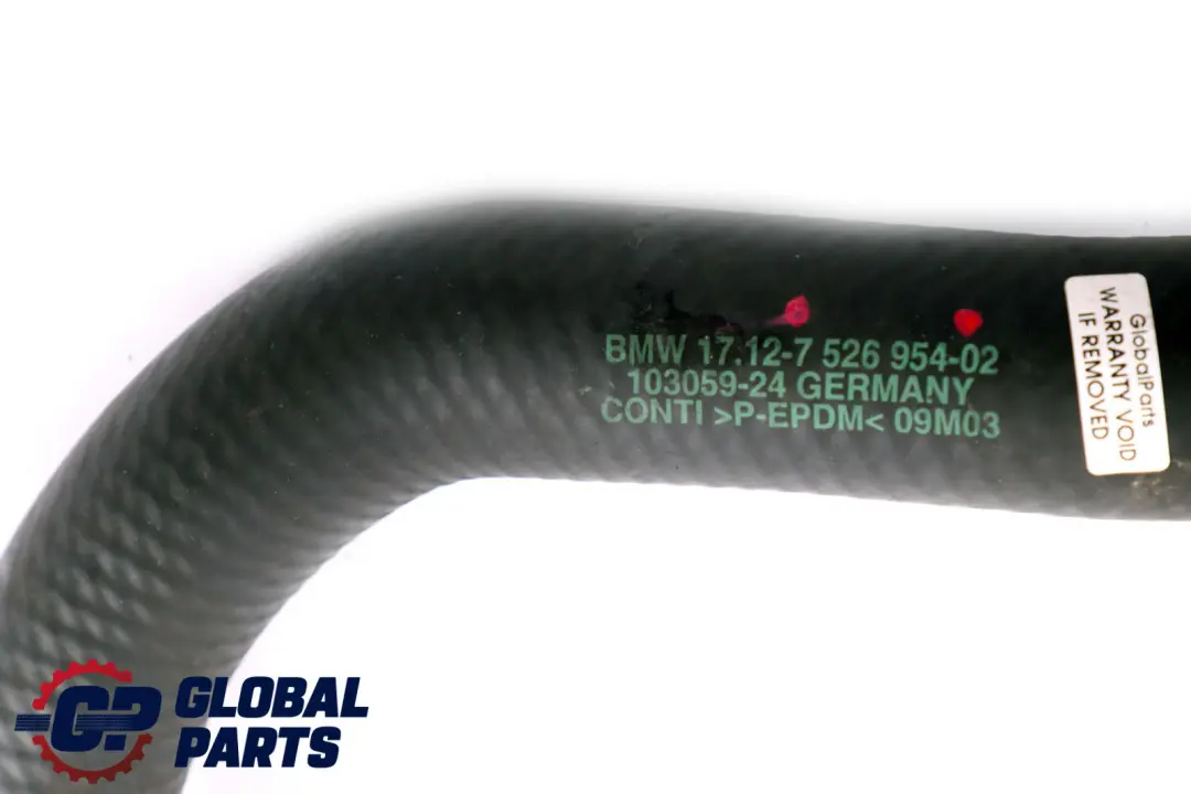 BMW 7 Series E65 E66 E67 Engine Water Valve Pipe Coolant Hose Supply - SKU 7526954 - Part number 7526954