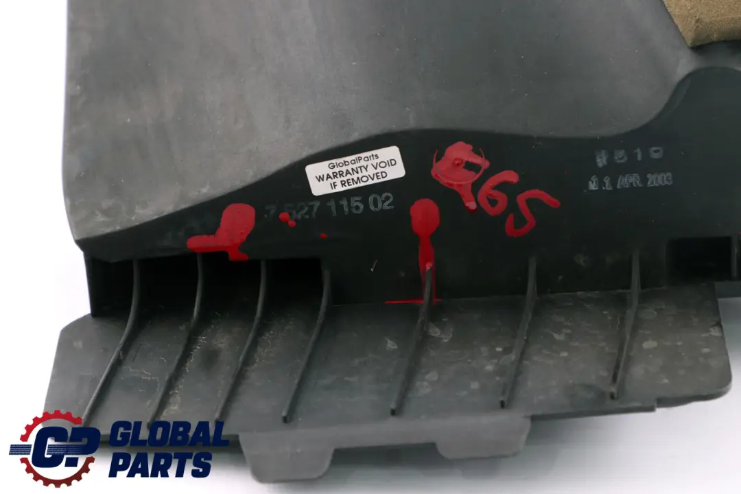 Benziner M54 Luftfilterkasten Gehäuse Ansaugschalldämpfer für BMW 7 E65 E66 mit Teilenummer 7527115 BMW 7 E65 E66 Benziner M54 Luftfilterkasten Gehäuse Ansaugschalldämpfer - SKU 7527115 - Teilenummer 7527115