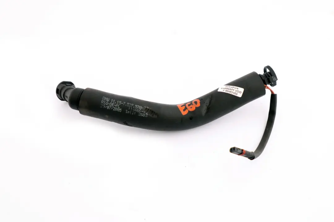 BMW E60 E65 E87 E90 Przewód Wąż Rura Odmy - SKU 7527570 - Numer Części 7567801