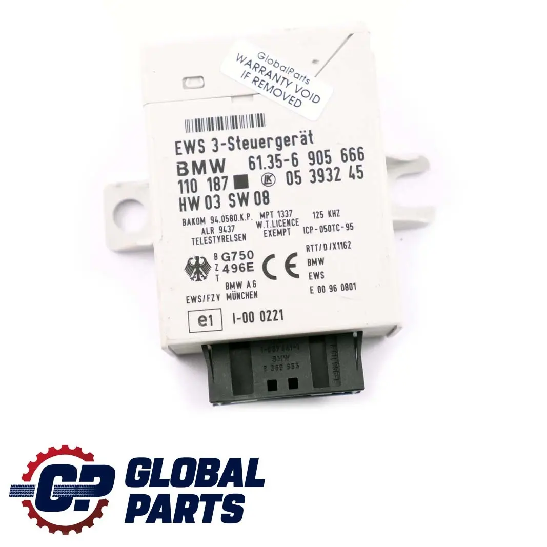 90HP Motor Kit ECU DME EWS Llave Automatico para MINI R50 One 1.6 W10 con número de pieza 7527610 MINI R50 One 1.6 W10 90HP Motor Kit ECU DME EWS Llave Automatico - SKU 7527610-6 - Número de pieza 7527610