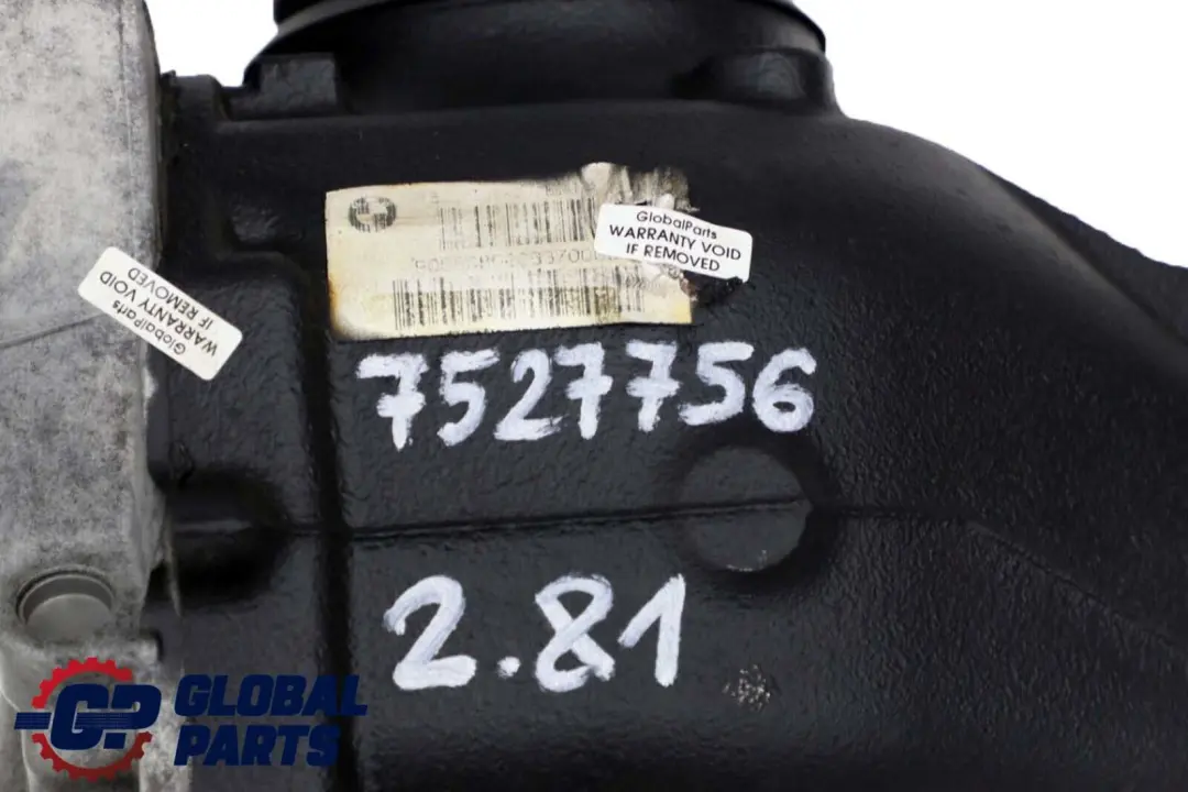 M57N2 Rear Differential Diff 2,81 RECONDITIONED to BMW E90 E91 E92 330d with Part number 7527756 BMW E90 E91 E92 330d M57N2 Rear Differential Diff 2,81 RECONDITIONED - SKU 7527756-1 - Part number 7527756