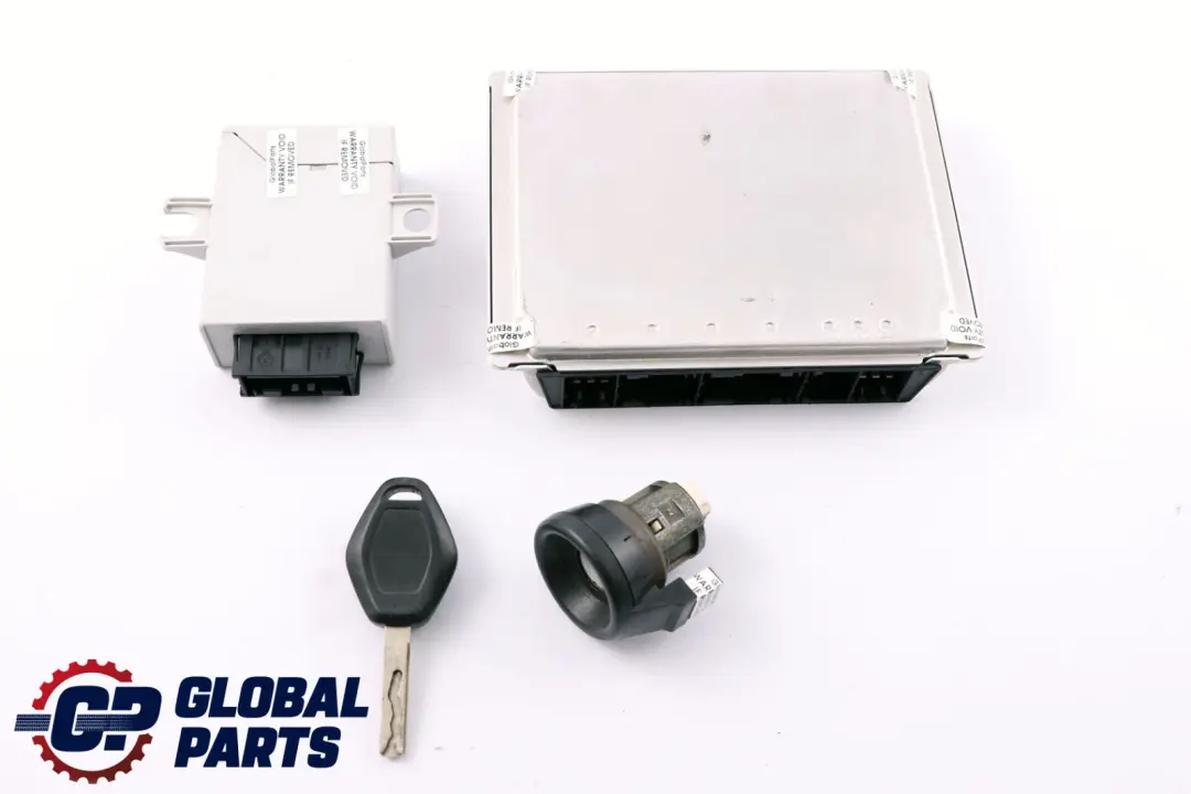 BMW X5 er E53 3.0i M54 231PS ECU Steuergerät DME + EWS3 + Schlüssel - SKU 7528050-1 - Teilenummer 7528050