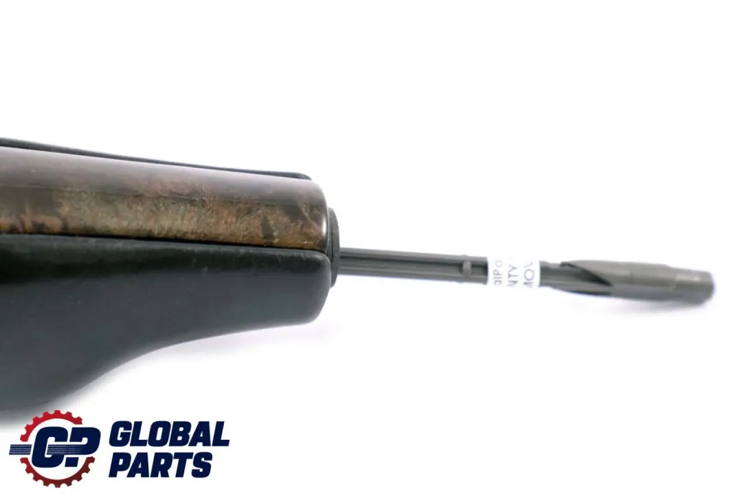 Selector Lever Handle Leather Wood Ring Automatic to BMW X5 Series E53 with Part number 7528404 BMW X5 Series E53 Selector Lever Handle Leather Wood Ring Automatic - SKU 7528404 - Part number 7528404