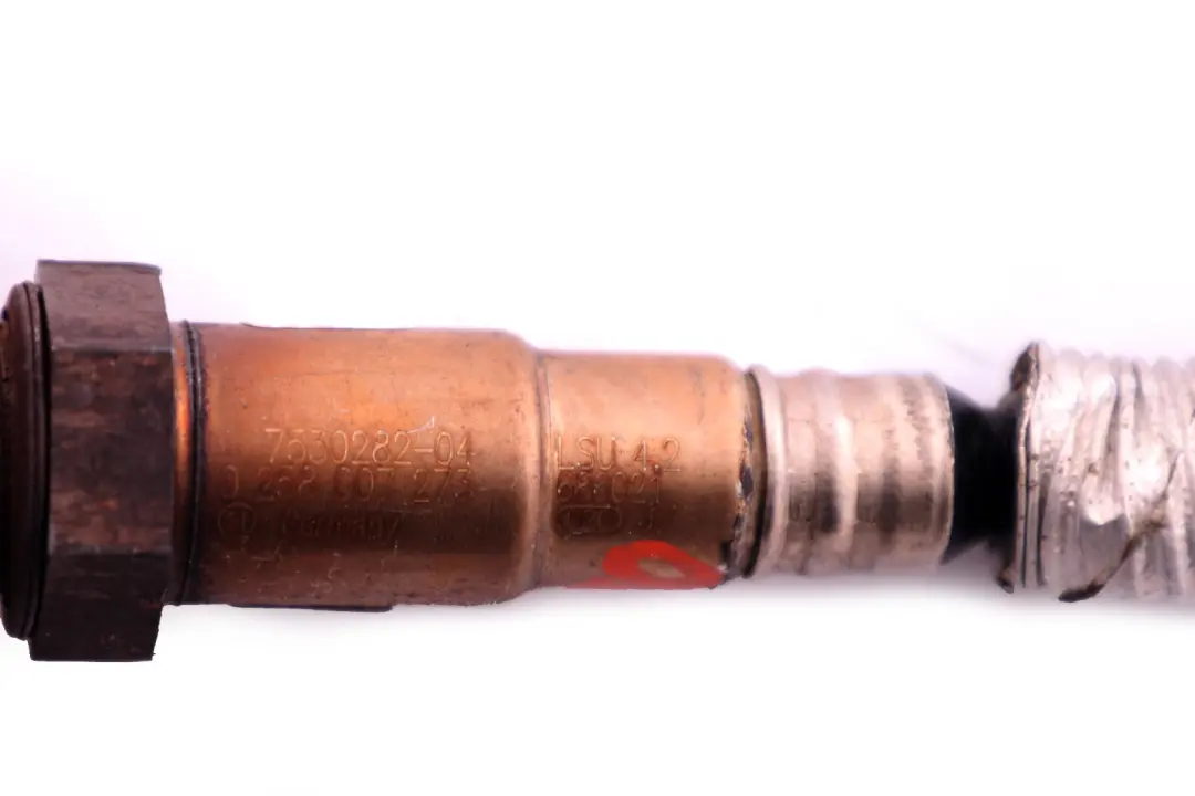 N46 Sonda Lambda Sensor Negro para BMW E87 E90 E91 120i 320i con número de pieza 7530282 BMW E87 E90 E91 120i 320i N46 Sonda Lambda Sensor Negro - SKU 7530282 - Número de pieza 7530282