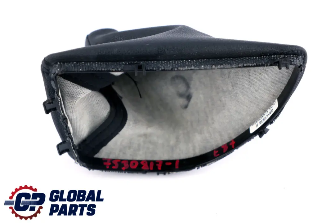 Selector Lever Boot Cover Leather Schwarz Black 2530819 to BMW 1 Series E87 with Part number 7530817 BMW 1 Series E87 Selector Lever Boot Cover Leather Schwarz Black 2530819 - SKU 7530817-1 - Part number 7530817