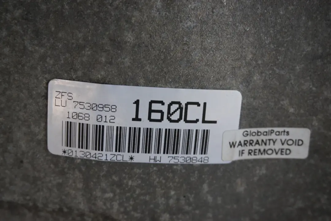 M57N Automatic Auto Gearbox GA6HP26Z-CL WARRANTY BMW E65 730d - SKU 7530958 - Part number 7530958