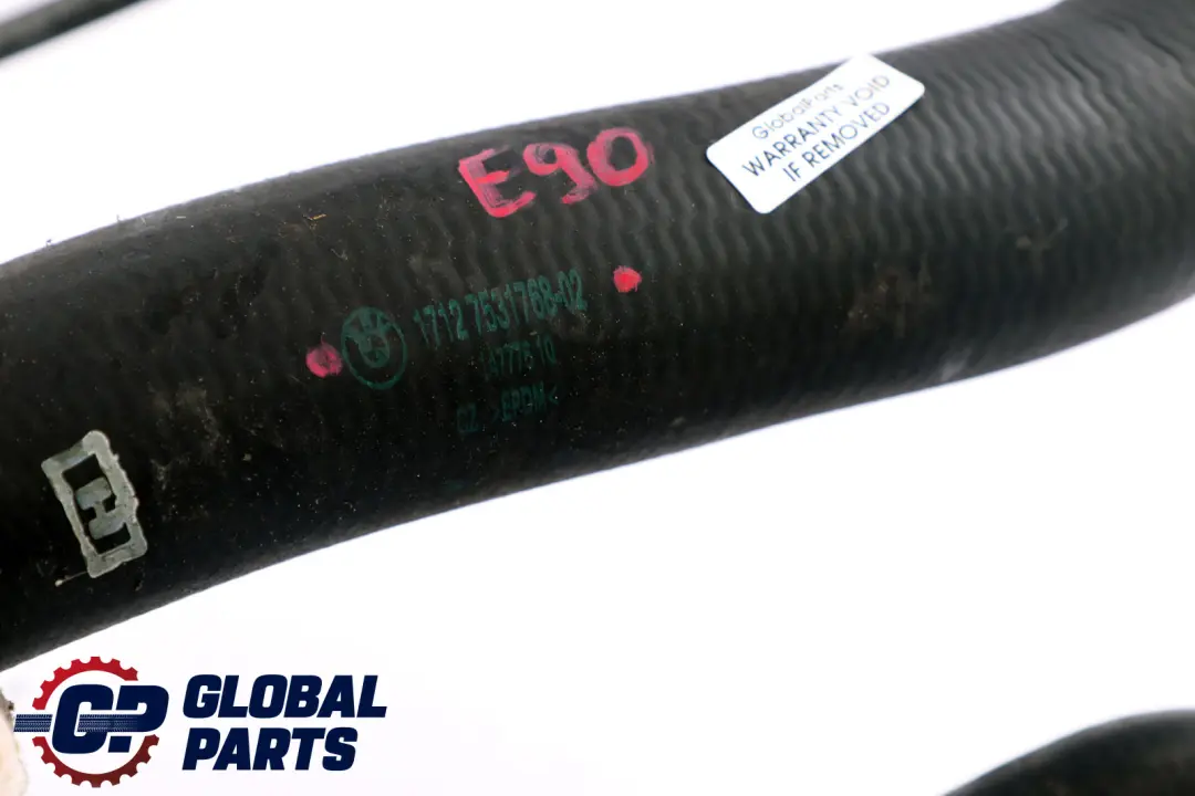 BMW E88 E90 E91 N45 N46 Motor Alimentacion Radiador Manguera Superior - SKU 7531768 - Número de pieza 7531768