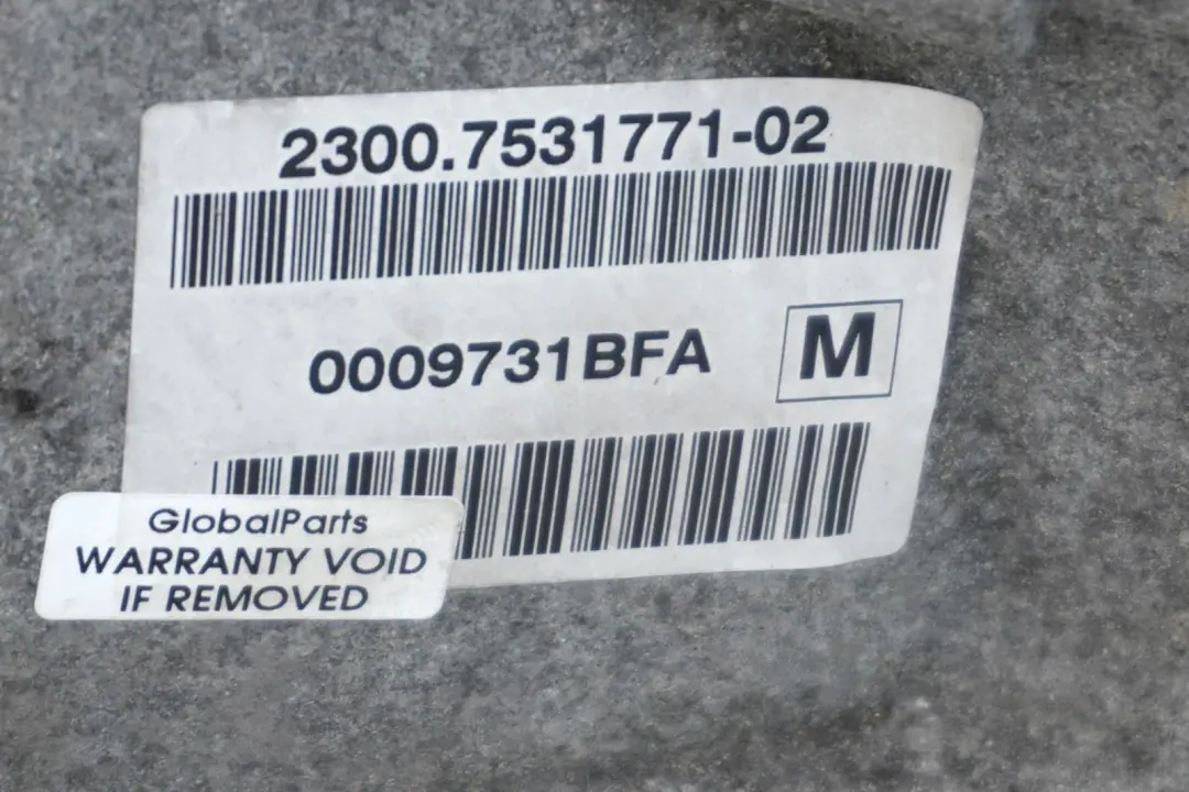 Boîte de Vitesses Manuelle GS5-52BG BFA GARANTIE Mini R50 R52 One 1.6i - SKU 7531771 - Numéro de pièce 7531771