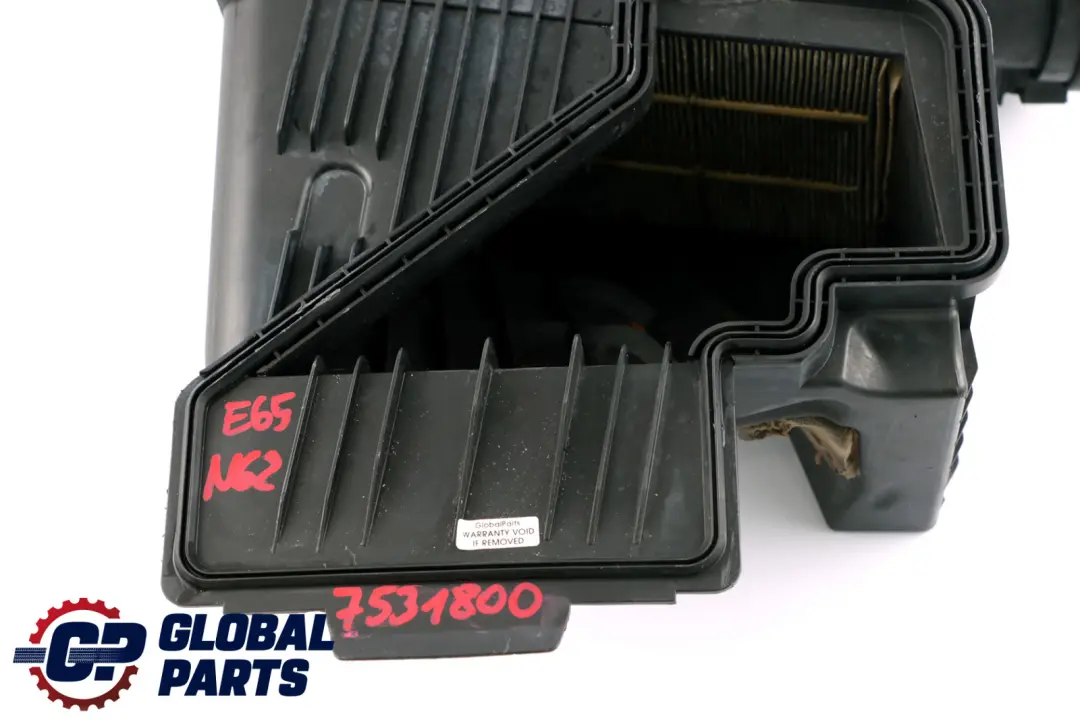 BMW 7 Series E65 E66 E67 N62 Air Filter Box Intake Silencer - SKU 7531800 - Part number 7531800