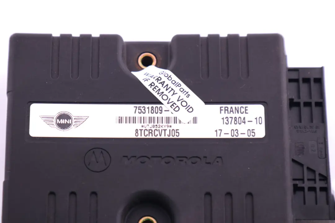Mini Cooper One R50 R52 Automatic Gearbox Transmission Signal Control Module - SKU 7531809 - Part number 7531809