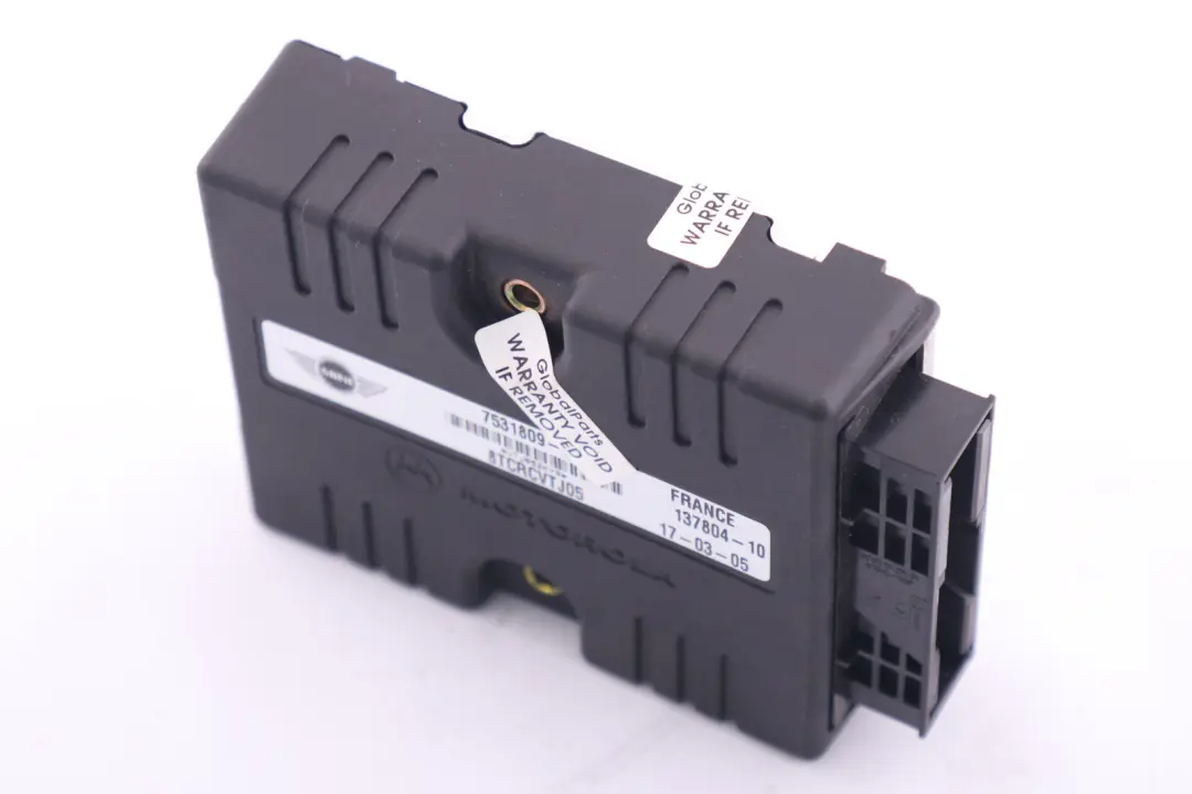 Mini Cooper One R50 R52 Automatic Gearbox Transmission Signal Control Module - SKU 7531809 - Part number 7531809