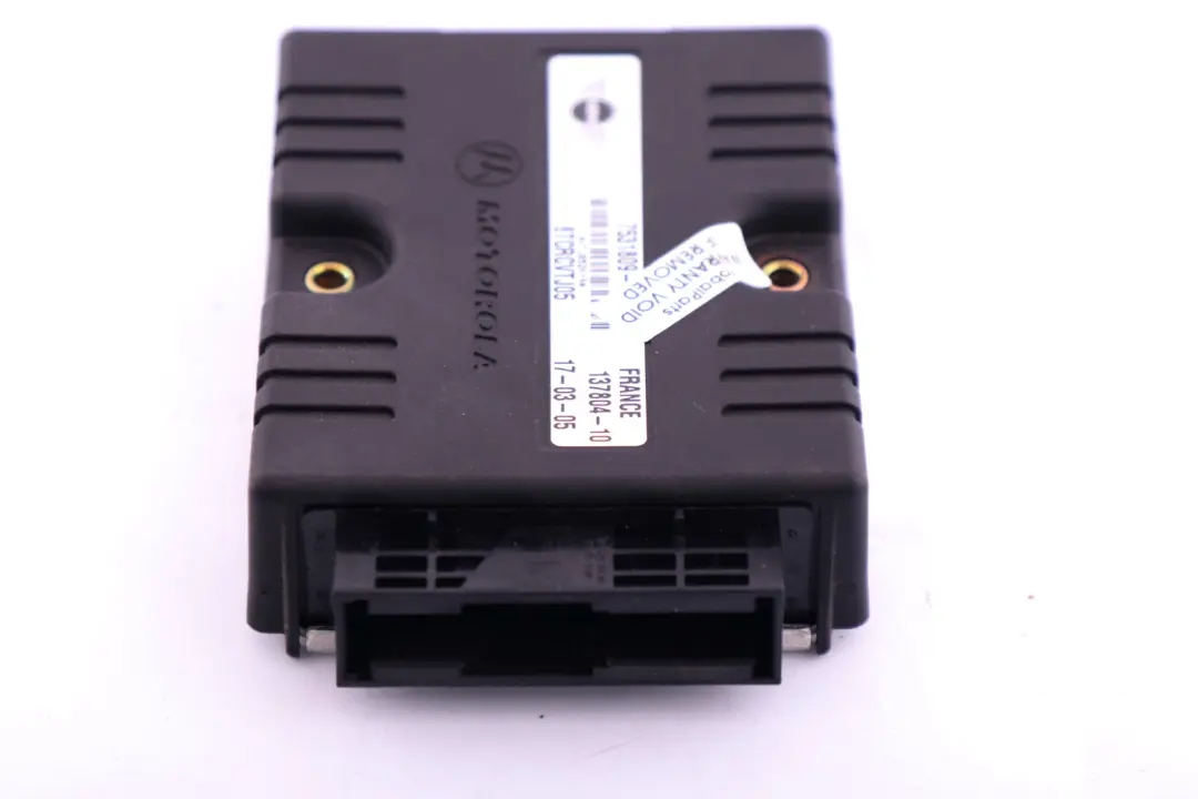 Gearbox Transmission Signal Control Module to Mini Cooper One R50 R52 Automatic with Part number 7531809 Mini Cooper One R50 R52 Automatic Gearbox Transmission Signal Control Module - SKU 7531809 - Part number 7531809