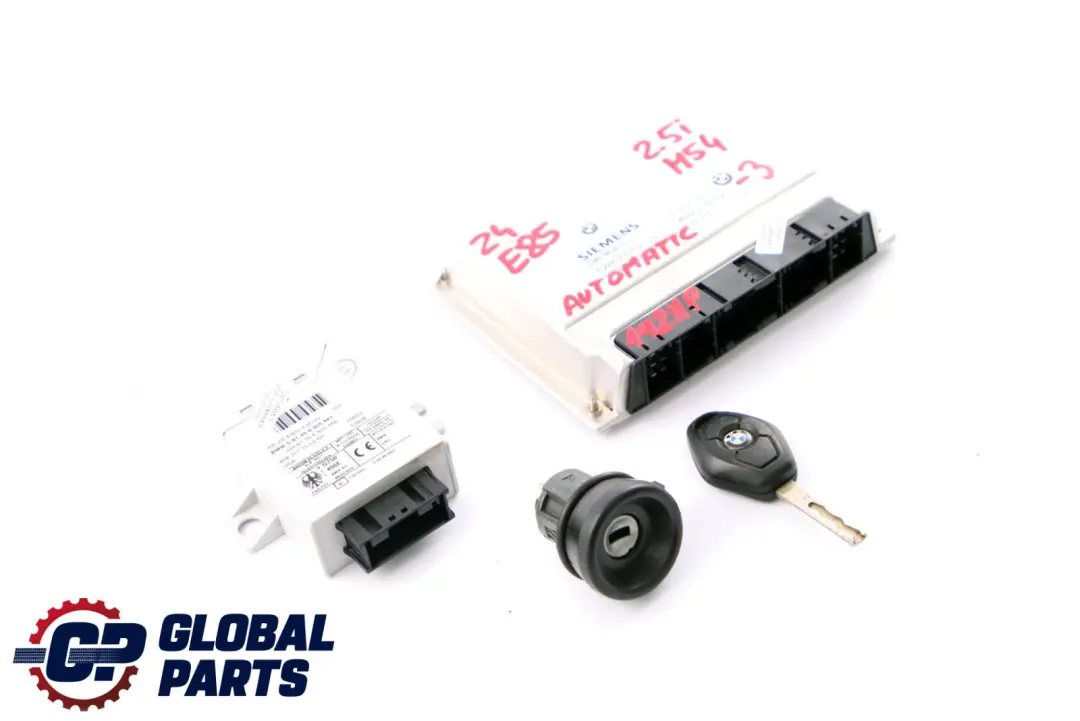 BMW Z4 Series E85 Roadster 2.5i M54 192HP ECU Kit DME EWS3 Key Automatic - SKU 7532140-3 - Part number 7532140