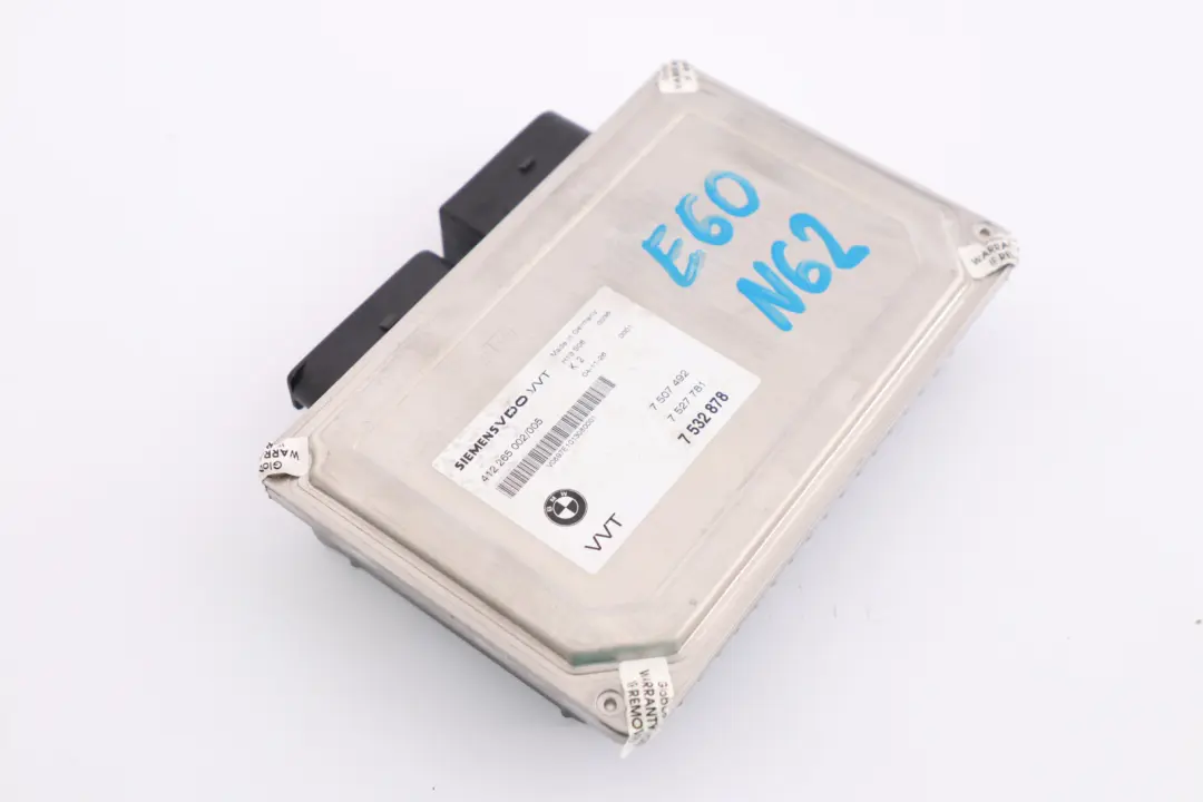 Valvetronic VVT Modulo de Unidad de Control para BMW X5 E53 E60 E61 E63 E65 E70 con número de pieza 7532878 BMW X5 E53 E60 E61 E63 E65 E70 Valvetronic VVT Modulo de Unidad de Control - SKU 7532878 - Número de pieza 7532878