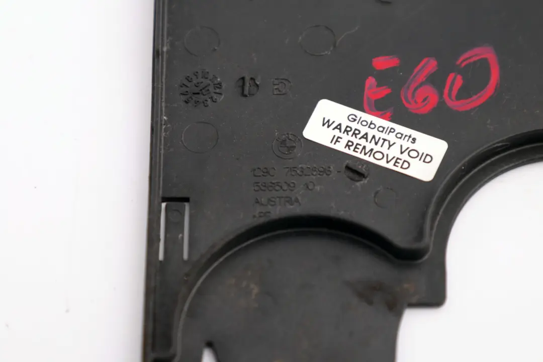 BMW 5 Series E60 E61 M54 N47 Control Unit Box Slider Without Ventilation - SKU 7532896 - Part number 7532896